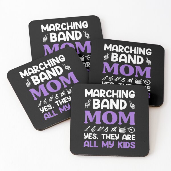 Item preview, Mother's Day - Marching With My Kids Band Mom T-Shirt For designed and sold by MLQQVEB.