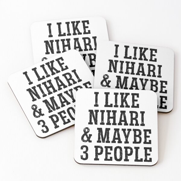 Item preview, I Like Nihari And Maybe 3 People designed and sold by kamrankhan.