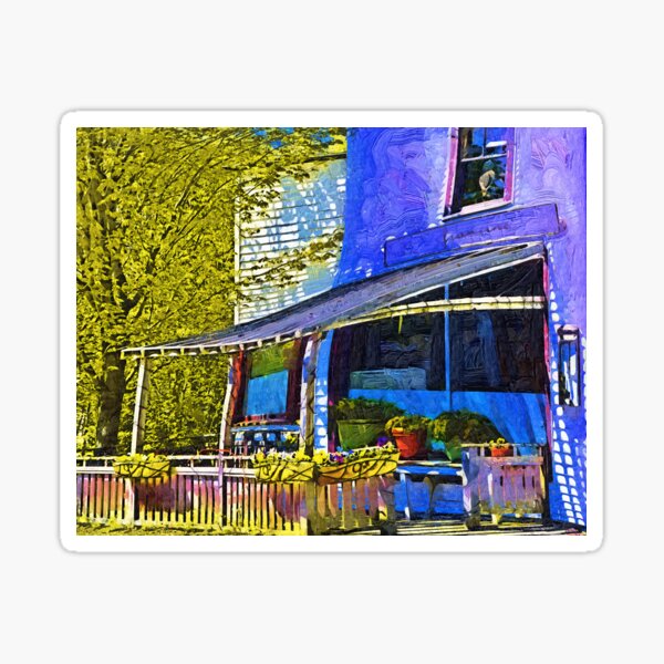 Roadside Cafe Sticker