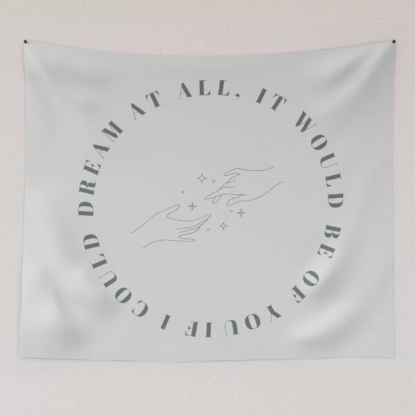Item preview, If I Could Dream At All, It Would Be Of You Twilight Quote designed and sold by Simply Magic Supply.