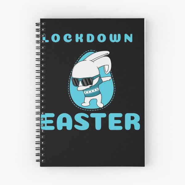 Item preview, Lockdown Easter Dabbing Cartoon Bunny designed and sold by BigJackTees.