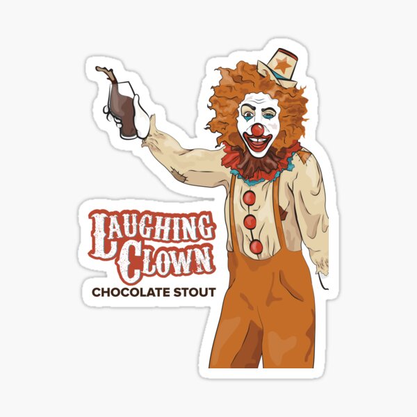 Laughing Clown Chocolate Stout Sticker