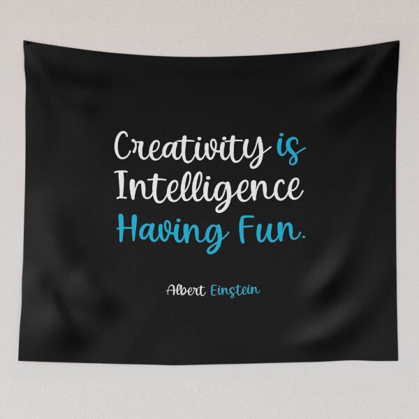 Item preview, Creativity is Intelligence Having Fun. albert camus  designed and sold by corbrand.