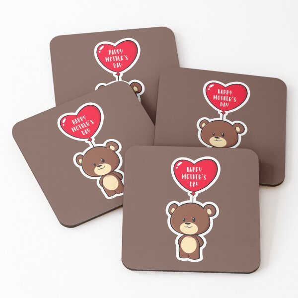 Item preview, Funny 90s Japanese Kawaii Mother's Day Heart Bear Cartoon designed and sold by Sean  Sautter.