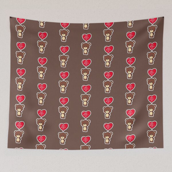 Item preview, Funny 90s Japanese Kawaii Mother's Day Heart Bear Cartoon designed and sold by Sean  Sautter.