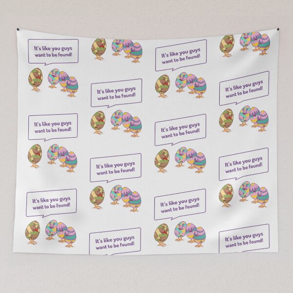 Item preview, Coloured Eggs Funny Cartoon Egg Joke designed and sold by BigJackTees.