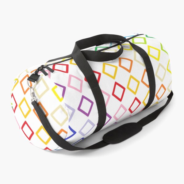 Item preview, Broader Spectrum Rainbow Outlined Diamonds designed and sold by lornakay.
