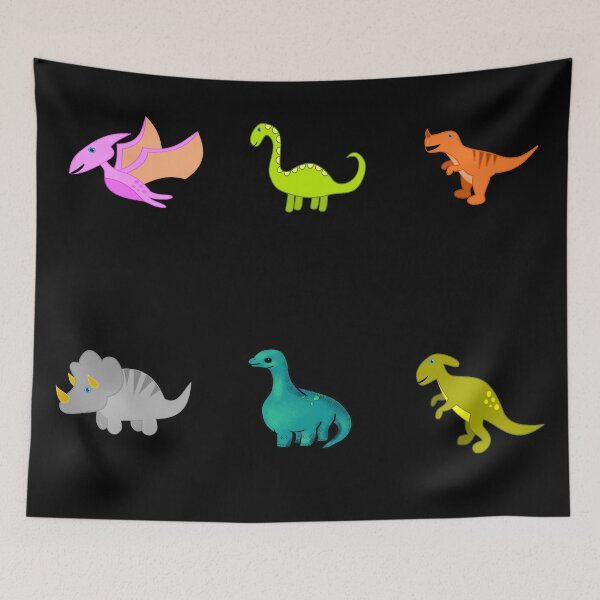 Item preview, cute dinosaurs  designed and sold by merchfun2.