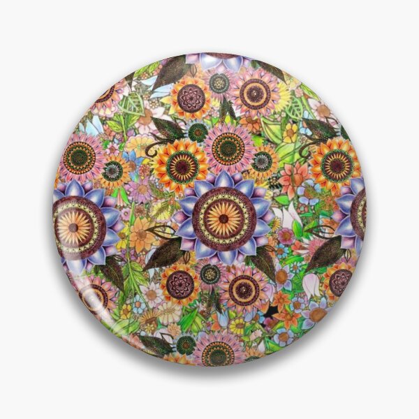 Item preview, Vibrant mandala florals designed and sold by Nma-ArtBrand.
