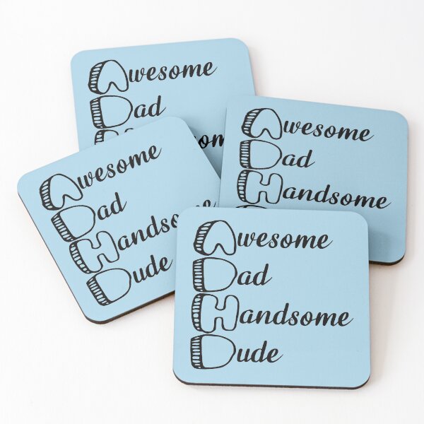 Item preview, ADHD Awesome Dad, Handsome Dude designed and sold by Mrspink16.