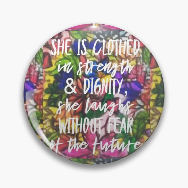 Item preview, ‘STRENGTH & DIGNITY’ - Faith Inspired Artwork designed and sold by MeganMead.