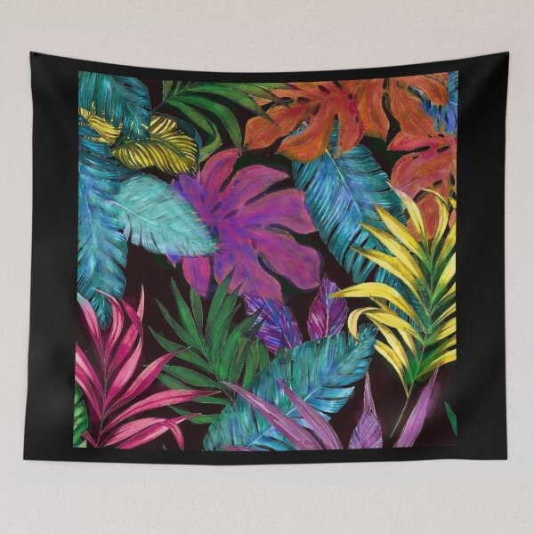Item preview, DIGITAL TRENDS COLORFUL JUNGLE designed and sold by THE AMERICAN TEEVANGELIST.