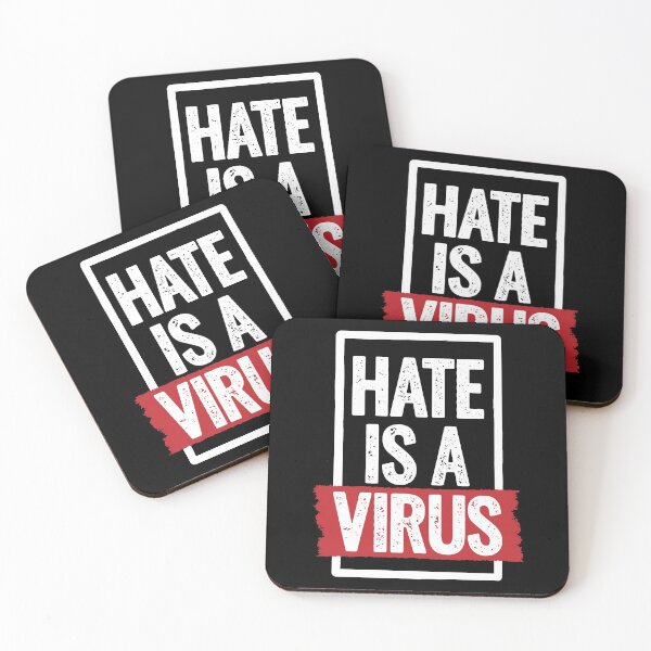 Item preview, Hate is a Virus designed and sold by Go-Fun.