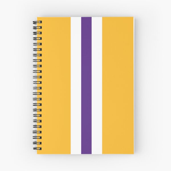 Item preview, Retro American Basketball Stripes LA, Yellow, White, Purple   designed and sold by Sporting Colour.
