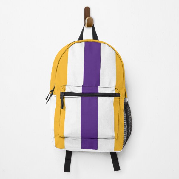 Item preview, Retro American Basketball Stripes LA, Yellow, White, Purple designed and sold by Sporting Colour.