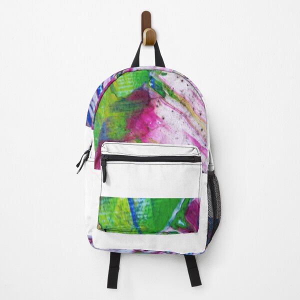 Item preview, Abstract expression, geometric shape, dragon fruit seeds, juicy colors designed and sold by NessArtByEwa.