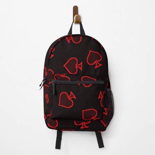 Item preview, Bright Red Spades on Black designed and sold by platonicXXI.