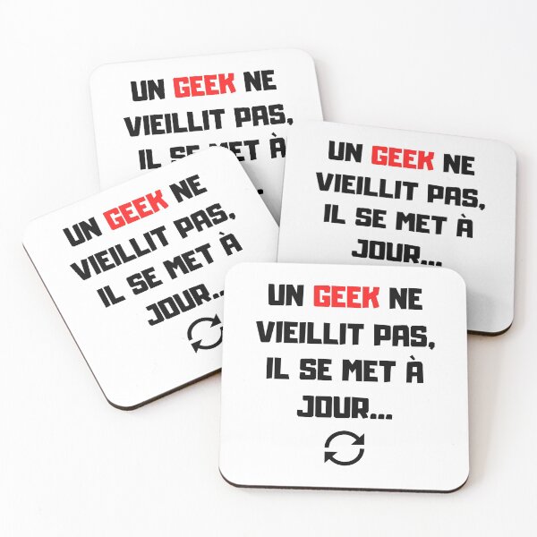 Item preview, A geek does not age, he updates himself ... designed and sold by Lbrouks.