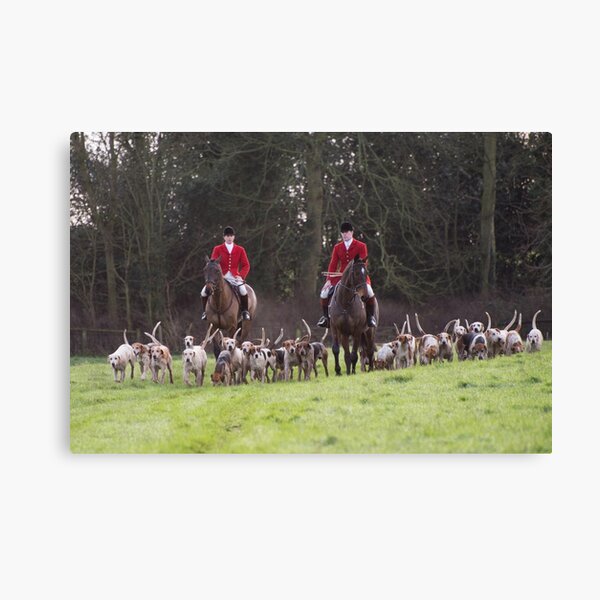 Chelsworth Hunt Canvas Print