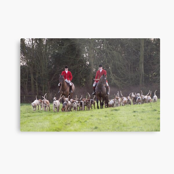 Chelsworth Hunt Metal Print