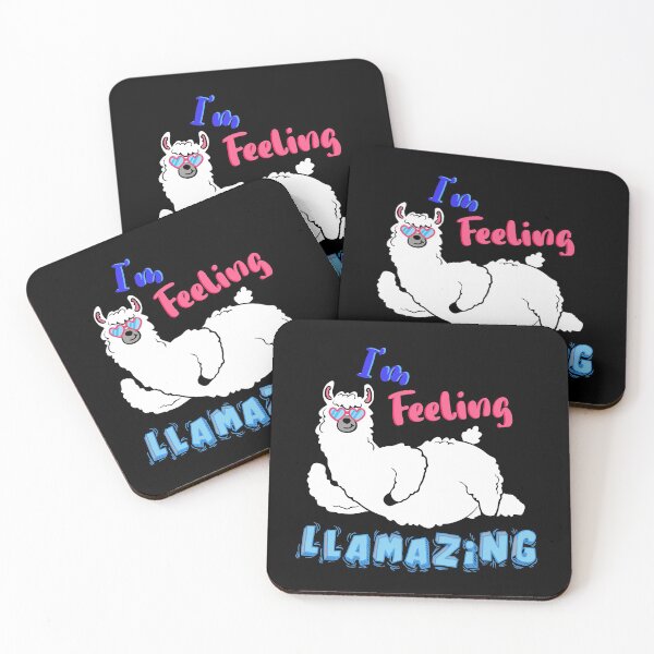 Item preview, I'm Feeling LLAMAZING - Funny Llama Design designed and sold by LordAudes.