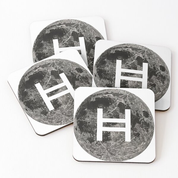 Item preview, Hedera Hashgraph Moon designed and sold by OroboroCustom.