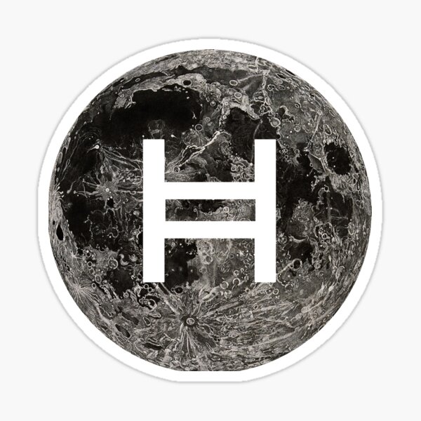 Item preview, Hedera Hashgraph Moon designed and sold by OroboroCustom.