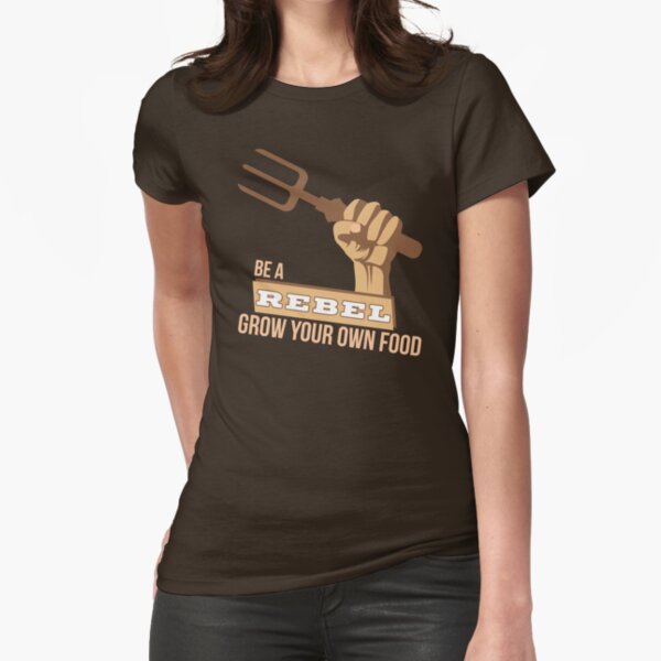 Join The Gardening Revolution T Shirt Fitted T-Shirt