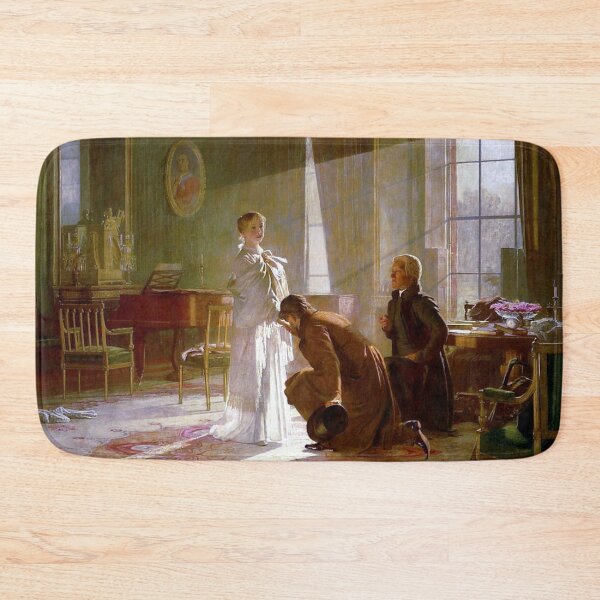 Item preview, Victoria receives the news of her accession Painting by Henry Tanworth Wells designed and sold by The Great  Art.