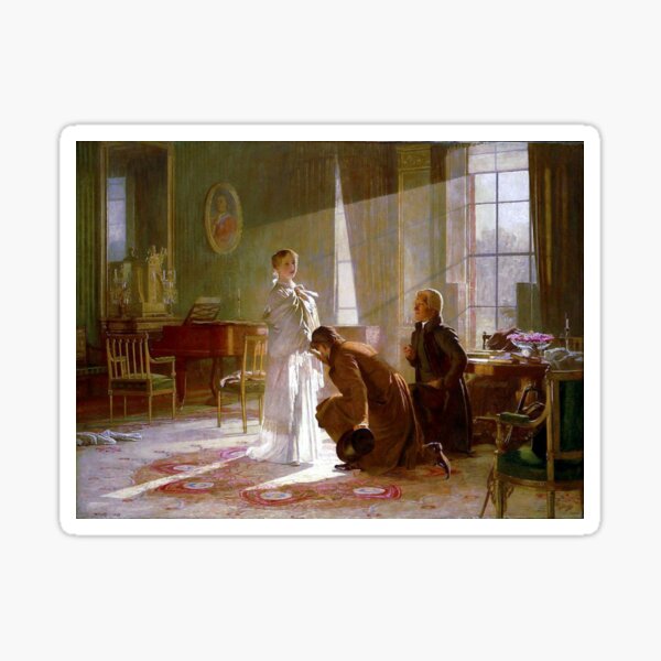 Item preview, Victoria receives the news of her accession Painting by Henry Tanworth Wells designed and sold by The Great  Art.