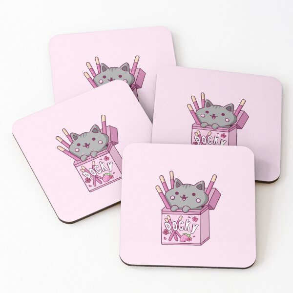 Item preview, Pocky Cat Sakura designed and sold by Apuru Paii.