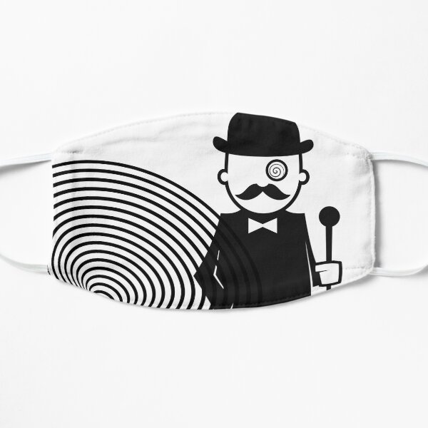 HYPNOTIZED MAN Flat Mask
