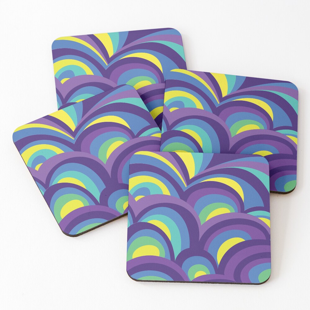 Item preview, Coasters (Set of 4) designed and sold by StripedFly.