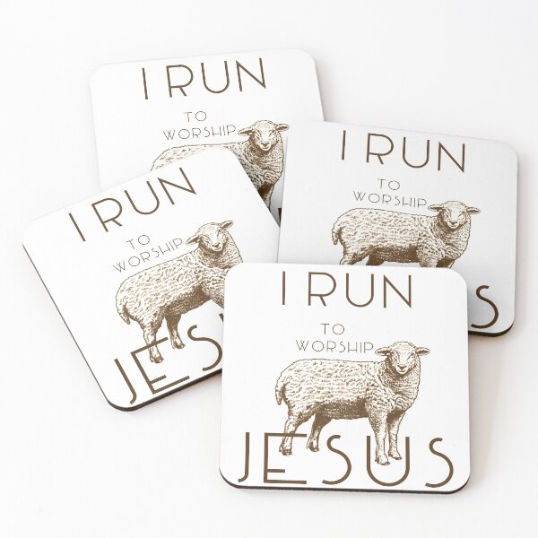 Item preview, I Run To Worship Jesus designed and sold by AscendMerch.