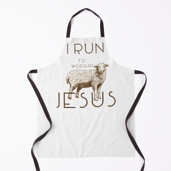 Item preview, I Run To Worship Jesus designed and sold by AscendMerch.