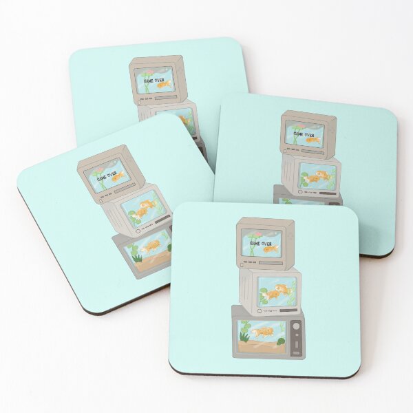 Item preview, Fish Tank Tv designed and sold by KazsStickerShop.