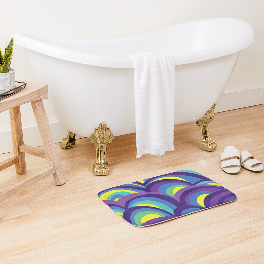 Item preview, Bath Mat designed and sold by StripedFly.