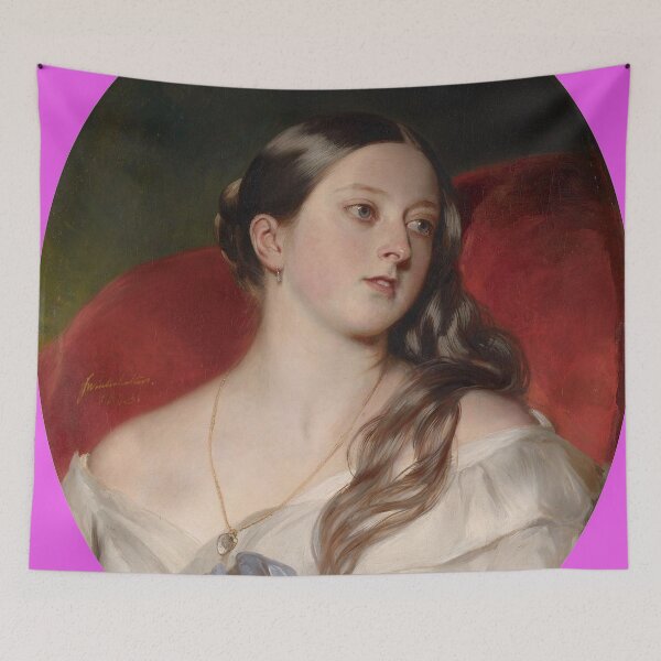 Item preview, Queen Victoria Portrait by Franz Xaver Winterhalter, 1843 	 designed and sold by The Great  Art.