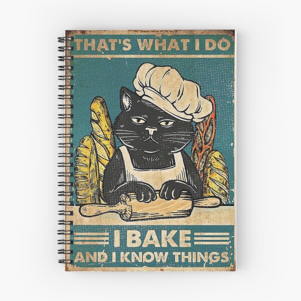 Item preview, Cat Thats What I Do I Bake And I Know Things designed and sold by mennoleortez.