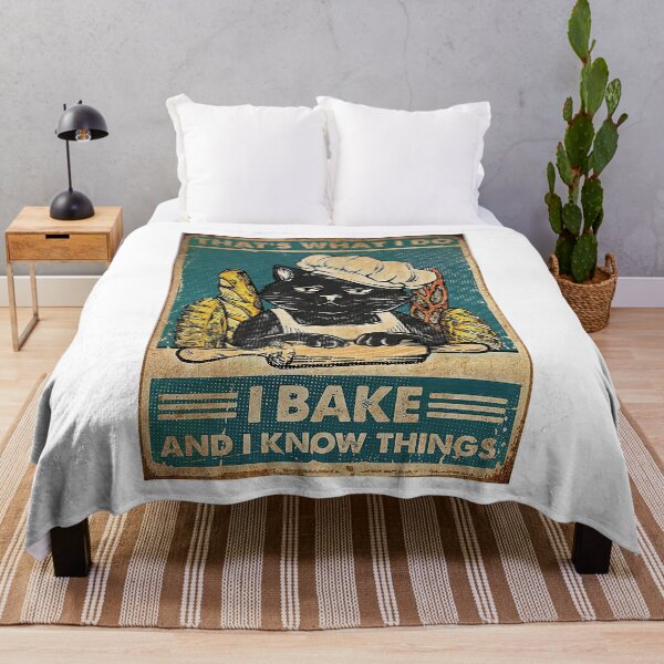 Item preview, Cat Thats What I Do I Bake And I Know Things designed and sold by mennoleortez.