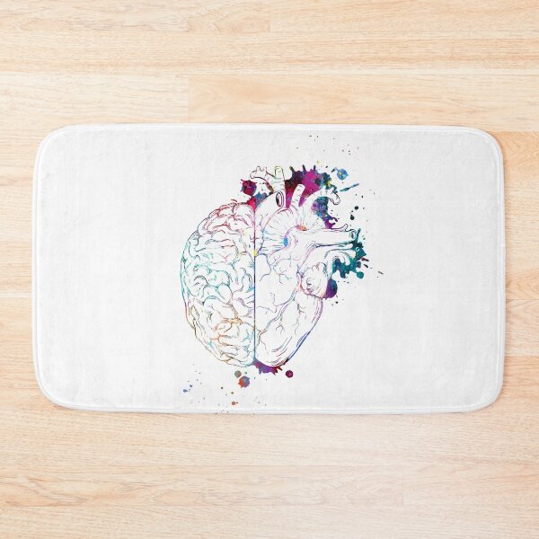 Item preview, Half Brain Half Heart designed and sold by EvasDreams.