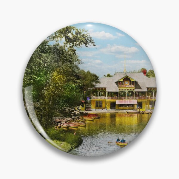 Item preview, City - Chicago IL - The boat house at Lincoln Park 1905 designed and sold by Mike Savad Photography.