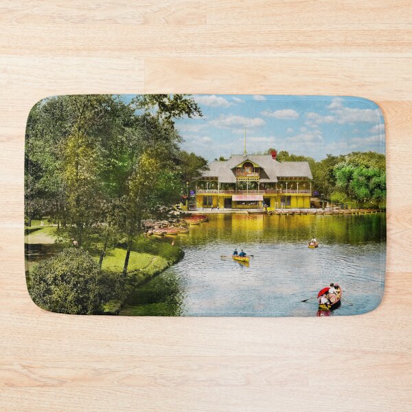 Item preview, City - Chicago IL - The boat house at Lincoln Park 1905 designed and sold by Mike Savad Photography.