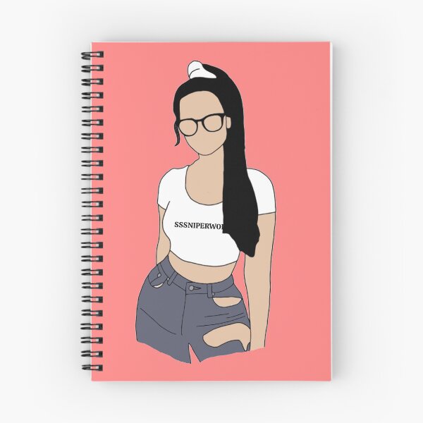 Item preview, sssniperwolf fanart designed and sold by Perlashop1.