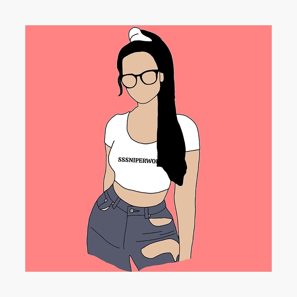 Sssniperwolf fanart