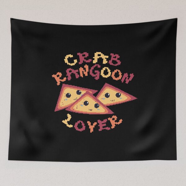 Item preview, Kawaii Pixel Crab Rangoon designed and sold by JKawaiiCo.