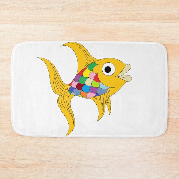 Item preview, Gold fish with multiple colored scales designed and sold by JRHarshman.
