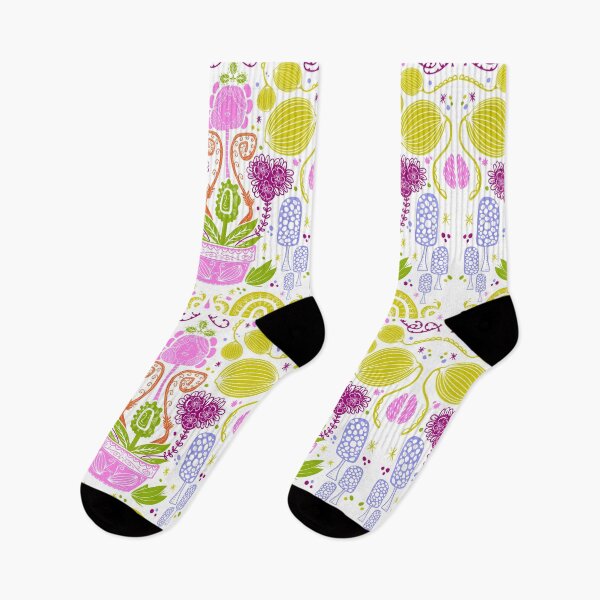 Item preview, Snails, Mushrooms and Flowers Motif designed and sold by Annette Kraus.
