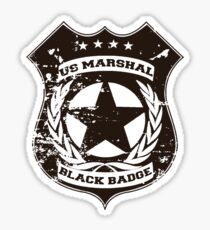 Wynonna Earp- Black Badge Division Sticker