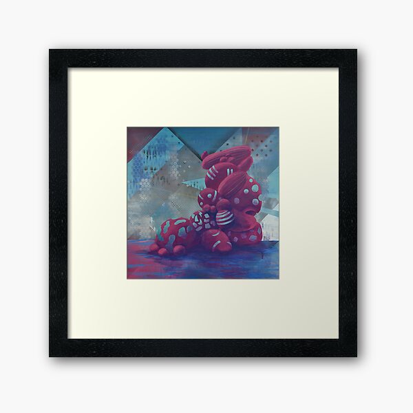 Growth Spots Framed Art Print